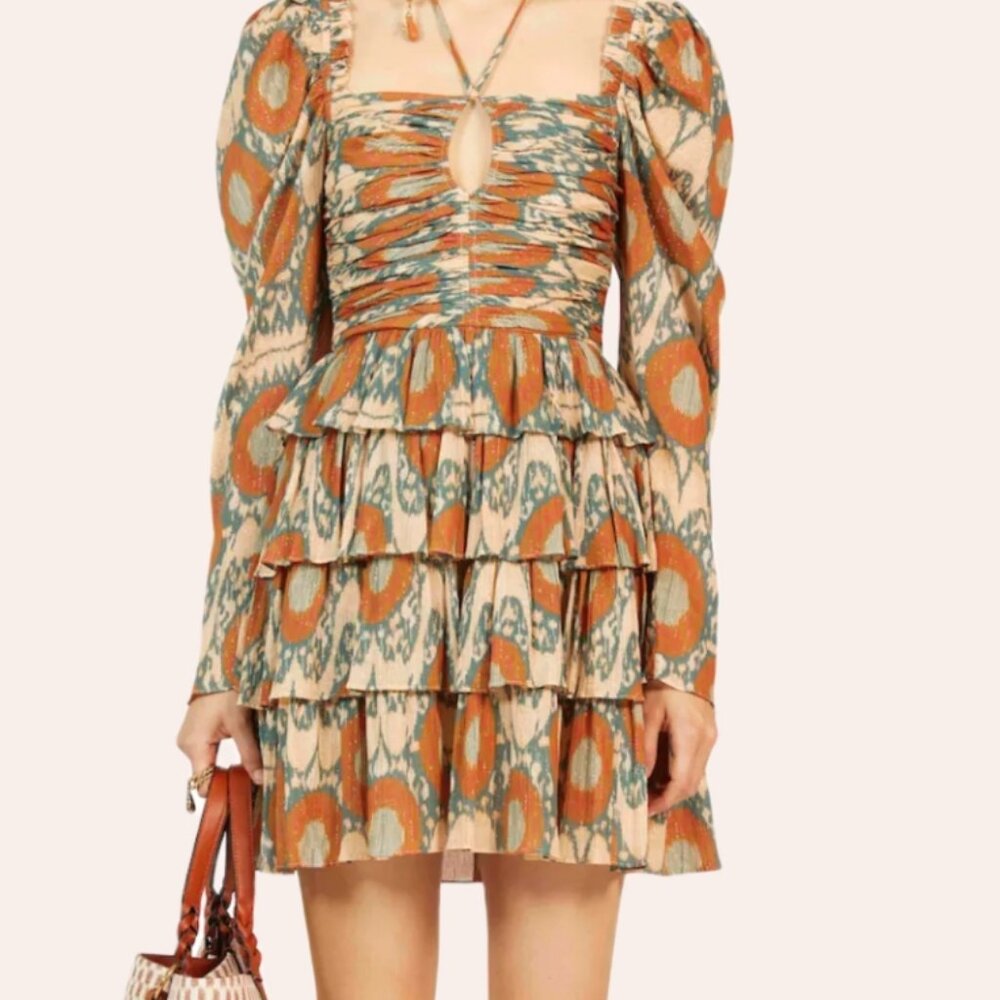 NWOT ULLA JOHNSON Naiya Dress in Nimbus XS $595